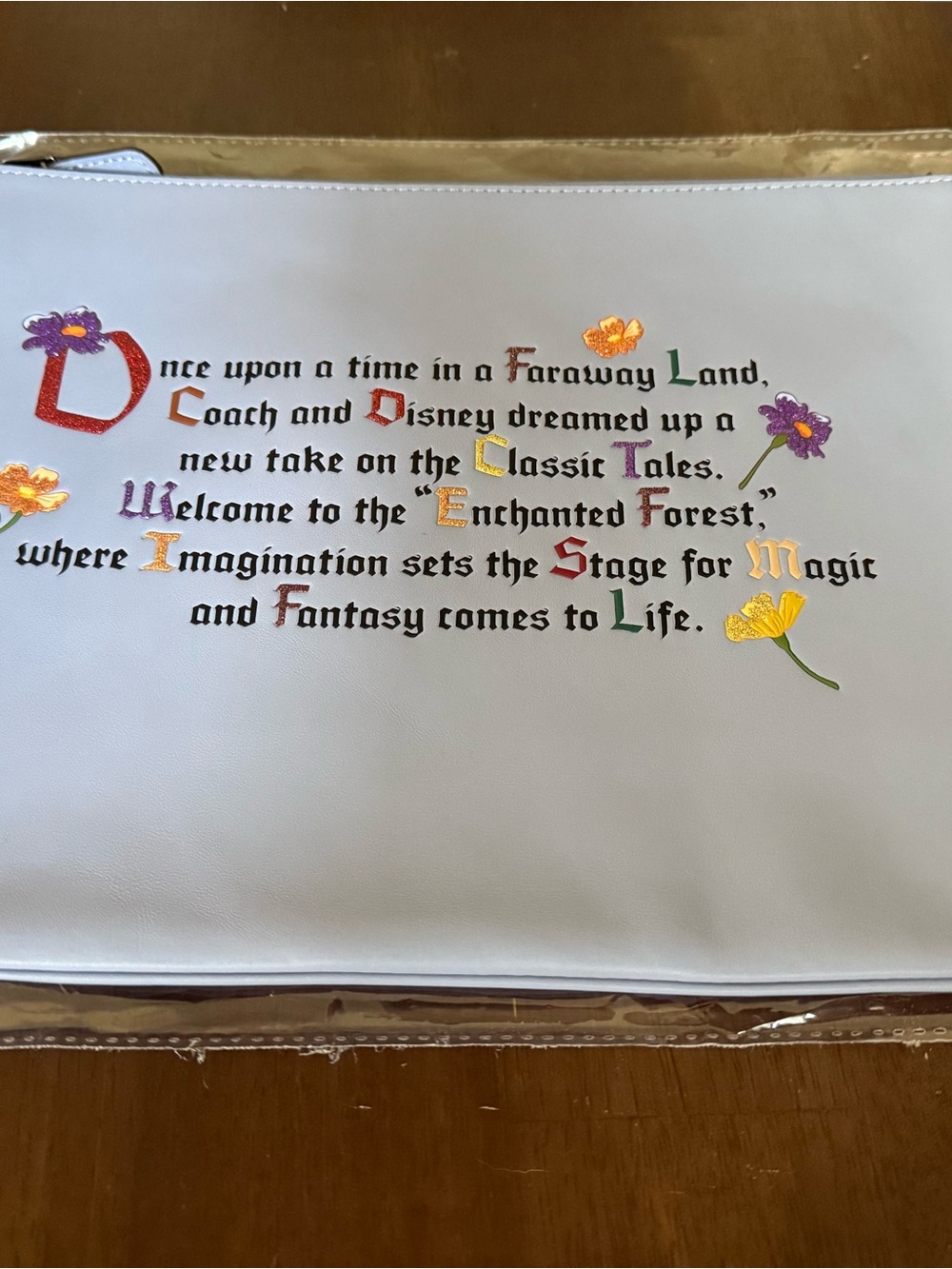 Coach x Disney Once Upon a Time XL Pouch